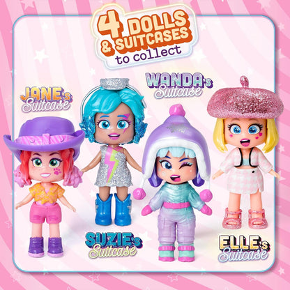 KOOKYLOOS Jane’s Suitcase – Doll’s suitcase with over 14 fashion accessories and exclusive doll with 3 fun expressions. Includes clothes, accessories and shoes, hangers and an exclusive pet