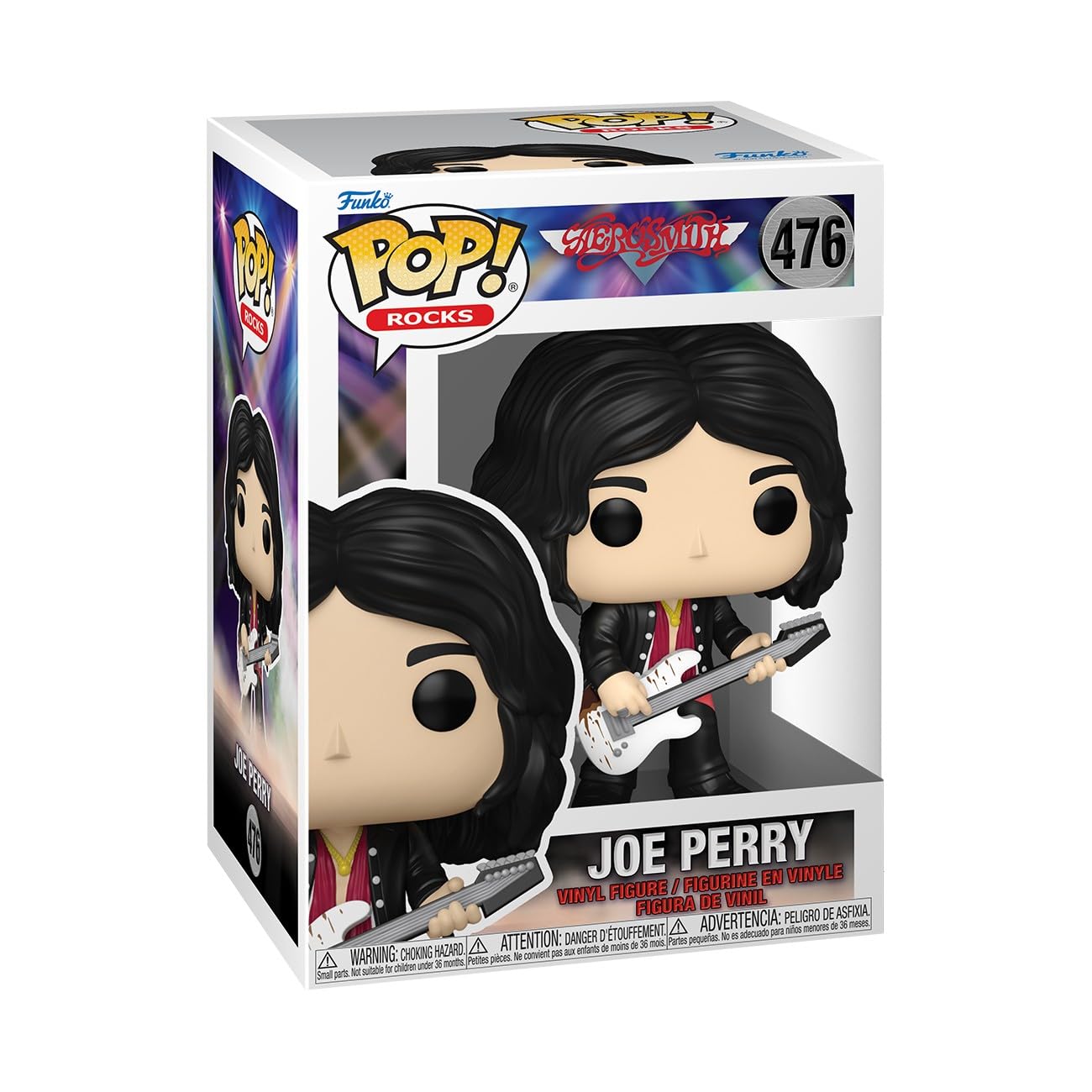 Funko Pop! Rocks: Aerosmith - Joe Perry - Collectable Vinyl Figure - Gift Idea - Official Merchandise - Toys for Kids & Adults - Music Fans - Model Figure for Collectors and Display