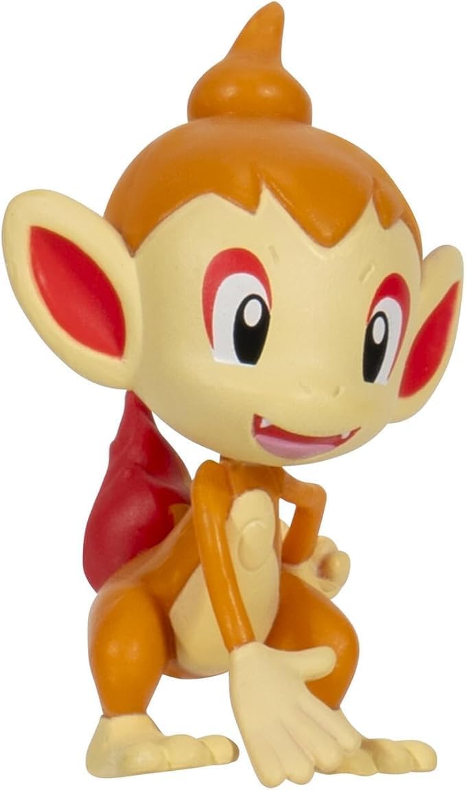 Pokémon Clip ‘N’ Go Chimchar and Repeat Ball - Includes 2-Inch Battle Figure and Repeat Ball Accessory
