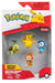 Pokemon - PKW Battle Figure Multipack (4-Pack) (2" Fig) 2" Pikachu (Female), 2" Chimchar, 2" Turtwig, 2" Piplup (TGT)/ Toys