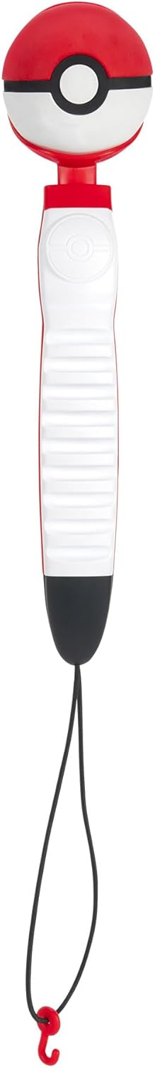 Pokémon Poke Ball Telescopic Fetch Launcher for Pets - Portable Launcher with Strap plus 2.5-Inch Rubber Ball