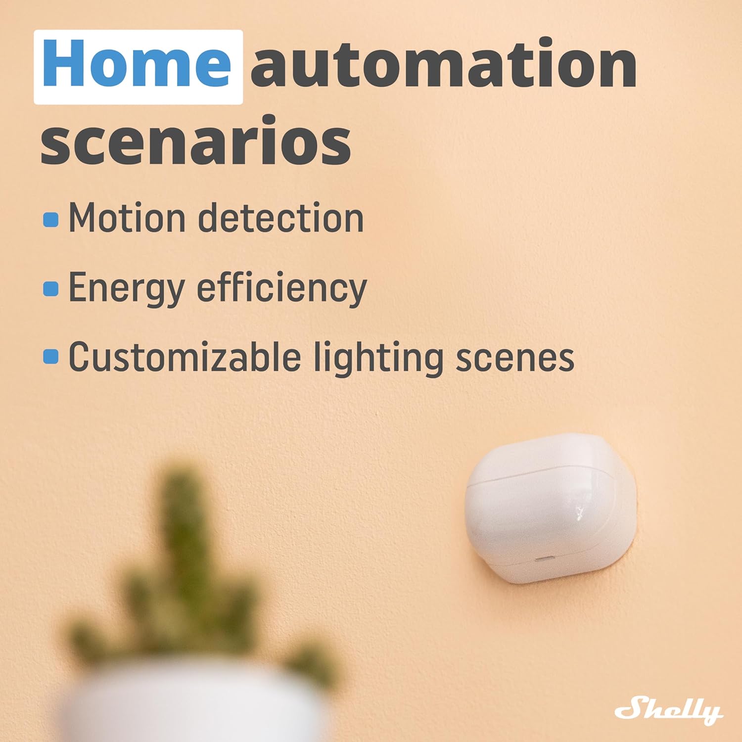 Shelly - Blu Motion Sensor: Elevate Your Smart Home Security