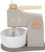 small foot Grigio Tasty in Legno, 2 in 1, Robot da Cucina Mano e Mixer in Piedi, Set da Gioco per Bambini dai 3 Anni, 12679, Colore Coloured