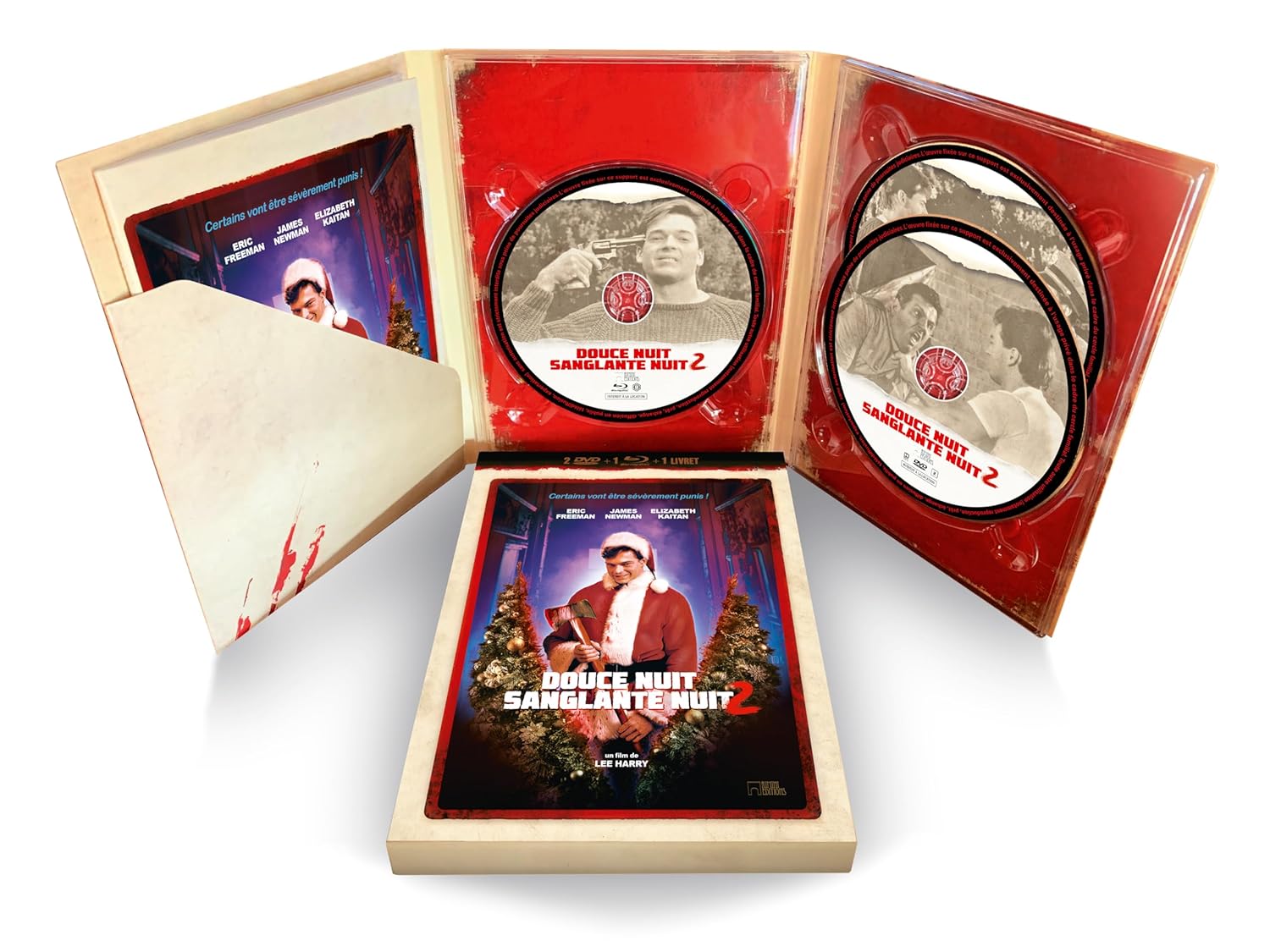 `Douce Nuit, Sanglante Nuit 2 /Bluray + Dvd + Livret (Region 2)`