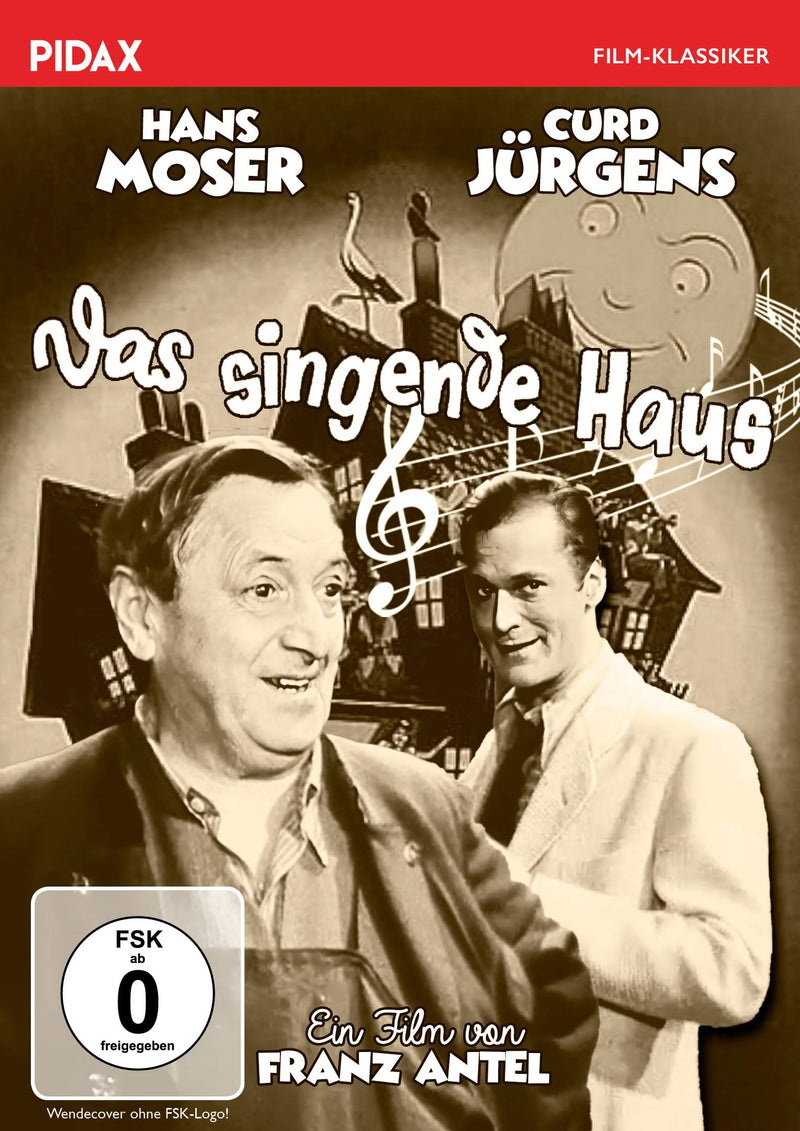 Das singende Haus / Komödie mit Hans Moser und Curd Jürgens (Pidax Film-Klassiker