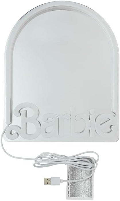 Barbie Wand-Spiegel Neon 27 cm