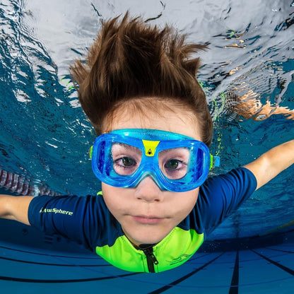AQUASPHERE Seal KID | Swimming goggles for kids 3 years+ with UV protection, silicone seal and anti-fog and anti-leak lenses for boys & girls