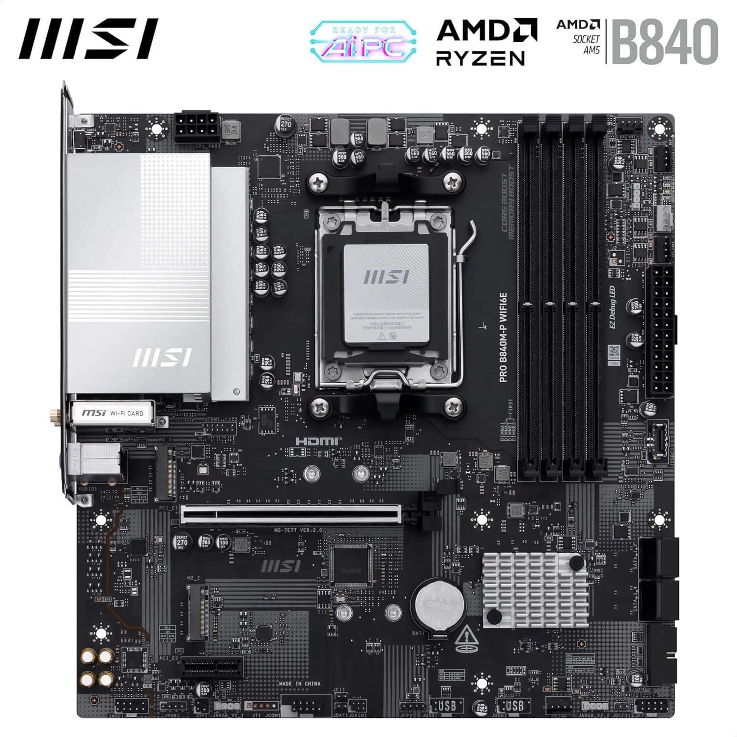 PRO B840M-P WIFI6E