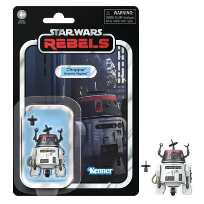 Star Wars The Vintage Collection Chopper (Imperial Disguise), Star Wars Rebels Action-Figur (9,5 cm