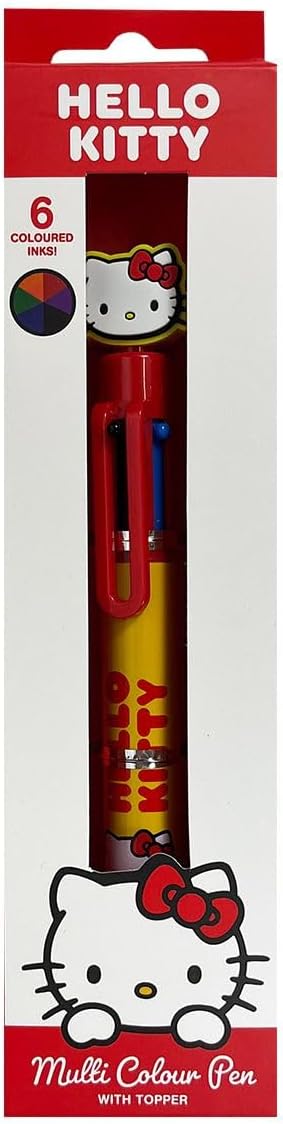 Pyramid International Hello Kitty (Favourite Things) Multi Colour 6-In-1 Boxed Pen