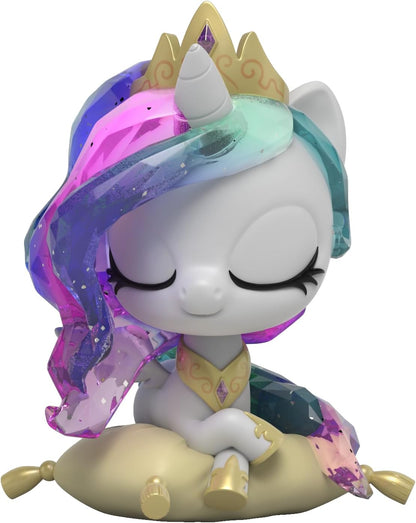 Mighty Jaxx My Little Pony Kwistal Fwenz: Princess Memories | Princess Celestia | Figura da collezione in vinile da 6 pollici