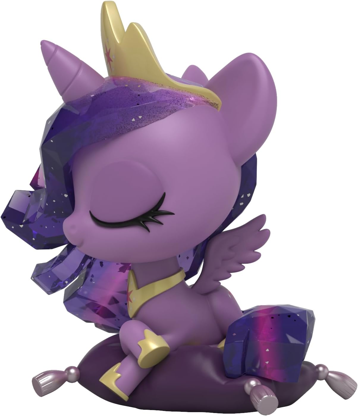 Mighty Jaxx My Little Pony Kwistal Fwenz: Princess Memories | Princess Twilight Sparkle | Figura da collezione in vinile da 6 pollici