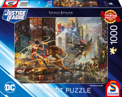 Schmidt | DC: The Women of DC (1,000 Pieces) | Jigsaw Puzzle | Ages 14+ | 1+ Players