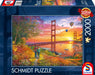 Schmidt | Walking to the Golden Gate Bridge (2,000 Pieces) | Jigsaw Puzzle | Ages 14+ | 1+ Players