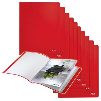 Leitz Recycle Display Book 20 Pockets - Red