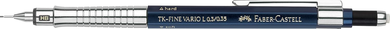 Faber Castell Mechanical Pencil TK-Fine Vario L 0.35mm Indigo