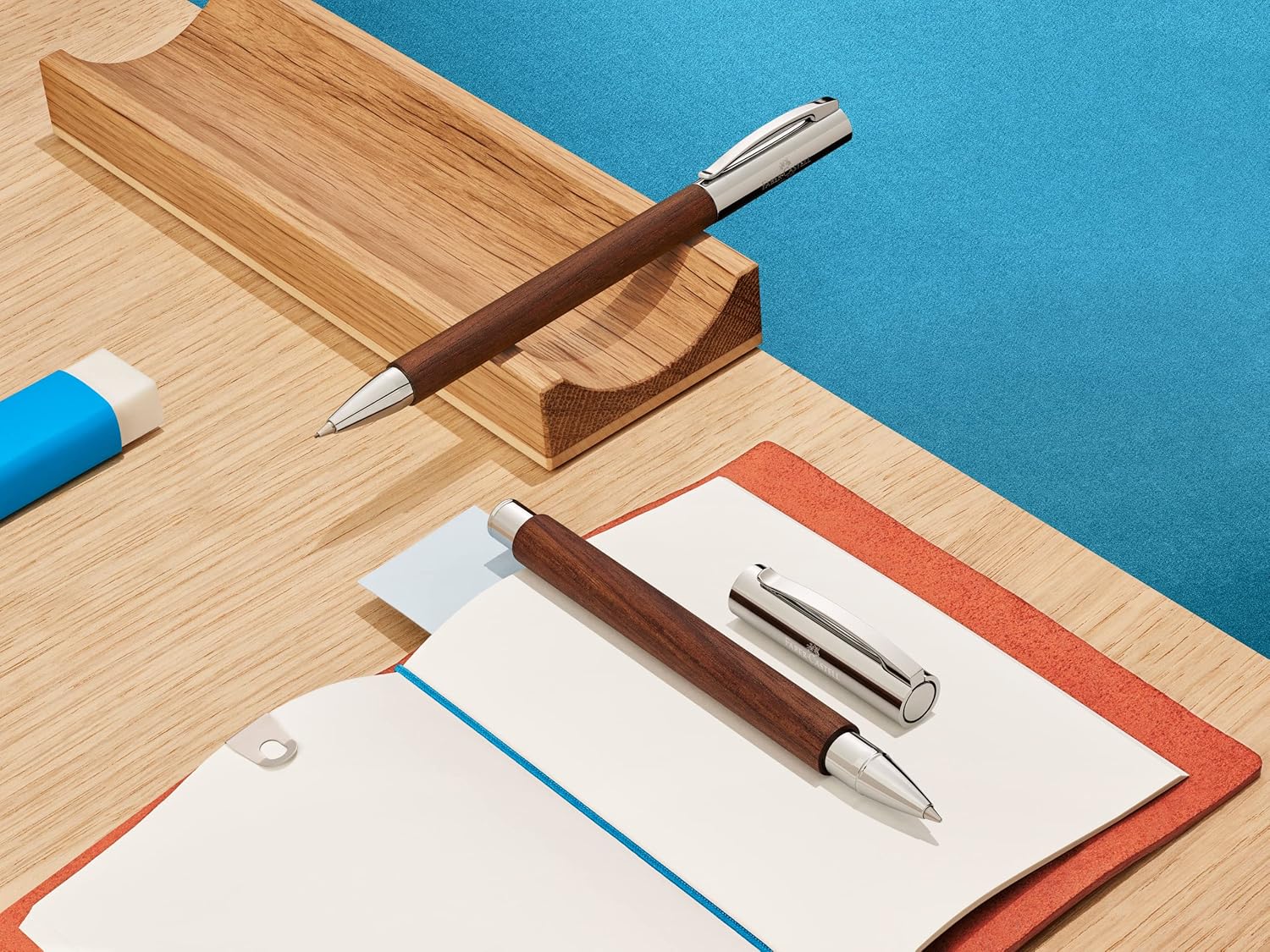 Faber-Castell Ambition Walnut Wood Propelling Pencil