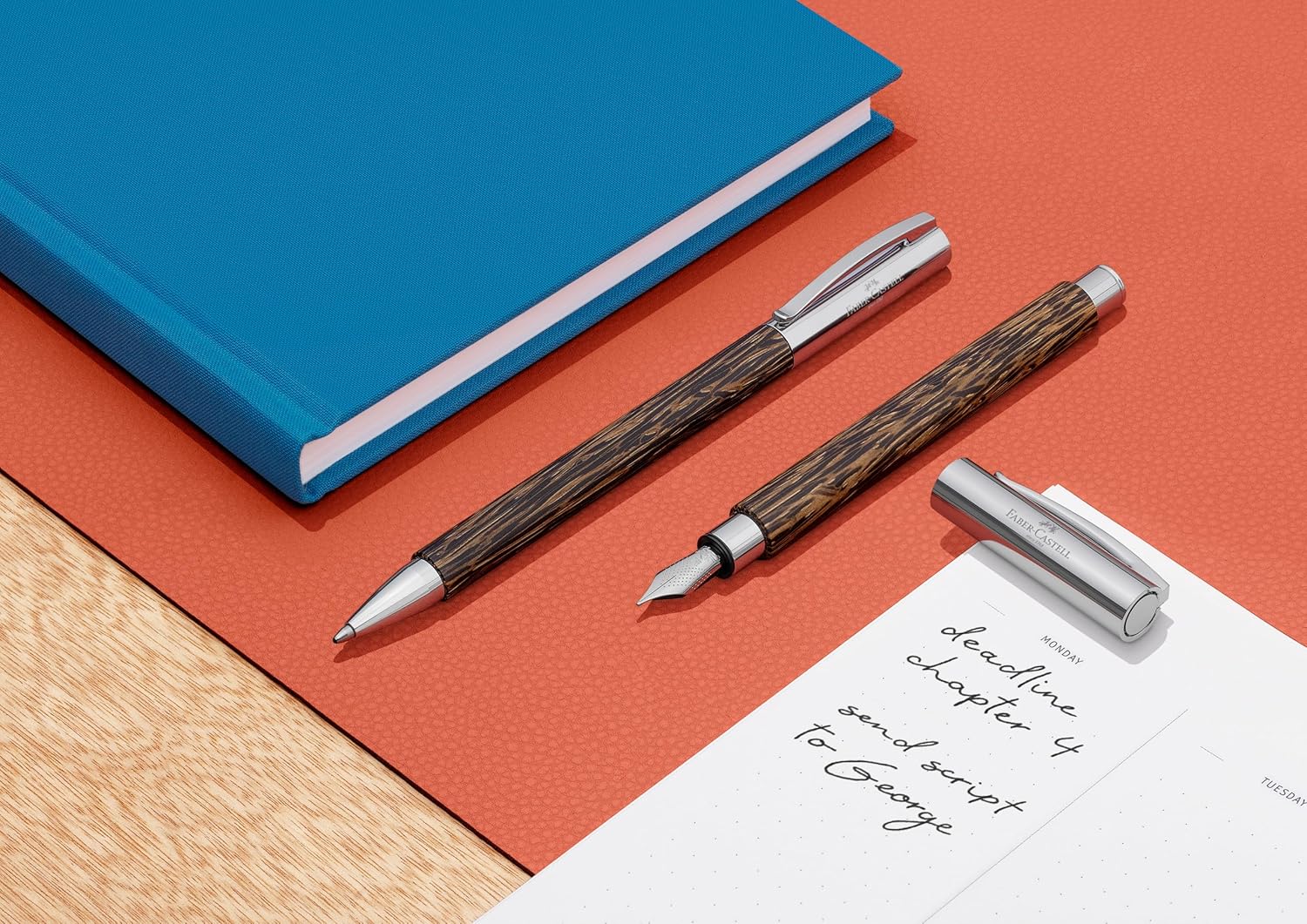 Faber -Castell Ambition Coconut Wood Fountain Pen