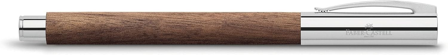 Faber-Castell Ambition Walnut Wood Rollerball Pen