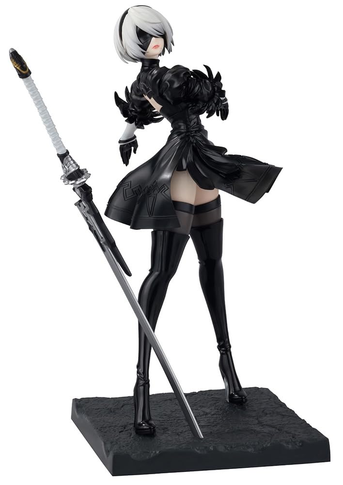 FuRyu AMU-TNL0101 Anime "NieR:Automata Ver1.1a" TENITOL 2B (Yoruha No. 2 Type B) Total Height Approx. 8.7 inches (220 mm), Non-scale, ATBC-PVC, Painted Finished Figure