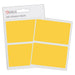 Blick Labels, Fluorescent Orange, Self Adhesive Stickers, Rectangular, 50mm x 80mm, 8 Labels, for Home, Office, Family, School, Holiday Calendar Organising, Planner, Rewards Chart, Colour Coding