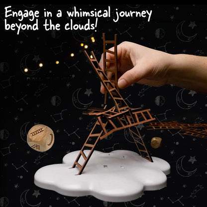 Thames & Kosmos Catch the Moon, stravagante gioco impilabile a scale, giochi per famiglie per la notte di gioco, giochi per adulti e bambini, da 1 a 6 giocatori, età 8+