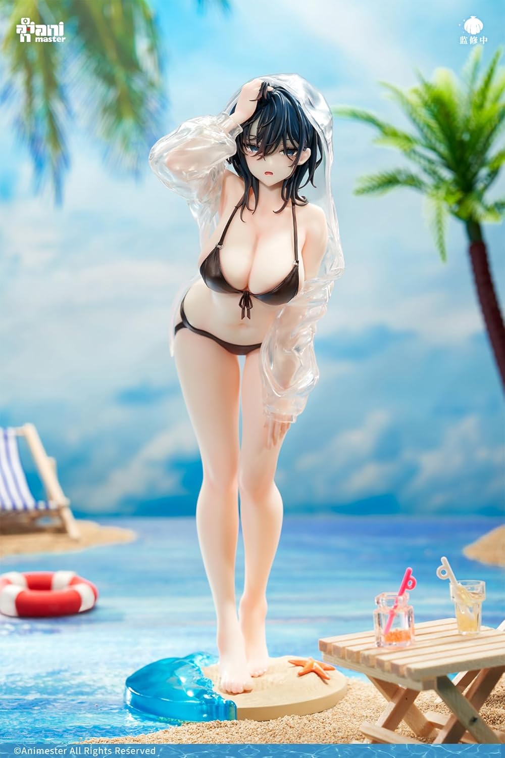 AniMester Iwami Yokoyama Summer Sounds Version, scala 1/6, PVC e ABS preverniciato figura completa