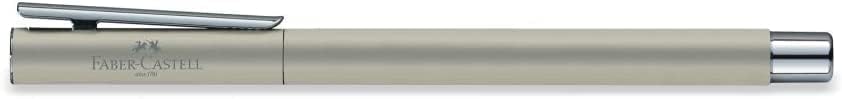 Faber-Castell Neo Slim Stainless Steel Matt Fountain Pen, B