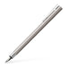 Faber-Castell Neo Slim Stainless Steel Matt Fountain Pen, B
