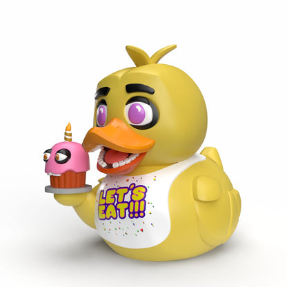 TUBBZ Boxed Edition: Five Nights At Freddy's - Chica Cosplaying Rubber Duck Vinyl Figure