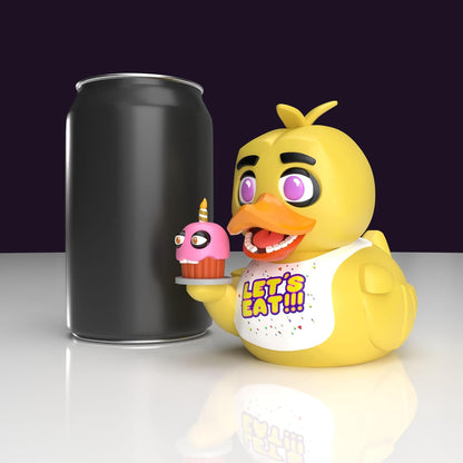 TUBBZ Boxed Edition: Five Nights At Freddy's - Chica Cosplaying Rubber Duck Vinyl Figure