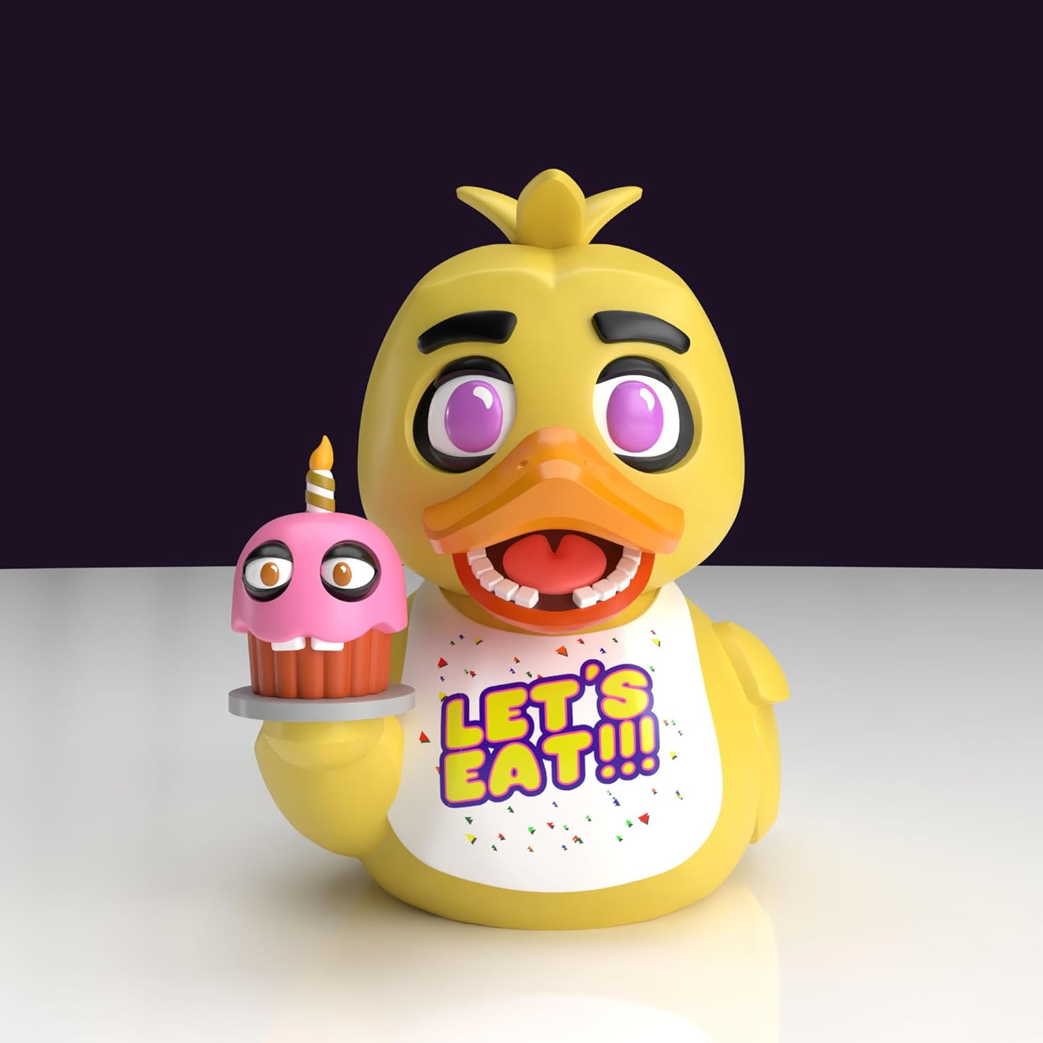 TUBBZ Boxed Edition: Five Nights At Freddy's - Chica Cosplaying Rubber Duck Vinyl Figure