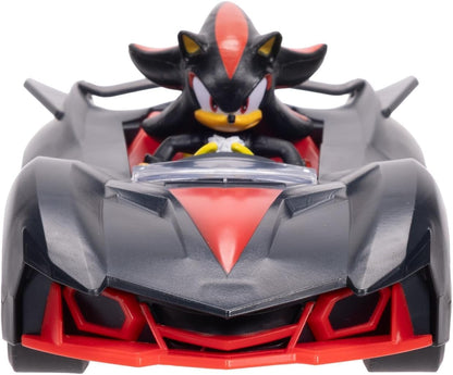Shadow and Dark Reaper Rev-It Racer Toy Vehicle, Officially Licensed by Jakks Pacific, Rev Up And Watch Him Go! Moving Wheels, Customisable Car Options, Includes 2.5" Action Figure
