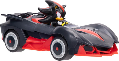 Shadow and Dark Reaper Rev-It Racer Toy Vehicle, Officially Licensed by Jakks Pacific, Rev Up And Watch Him Go! Moving Wheels, Customisable Car Options, Includes 2.5" Action Figure