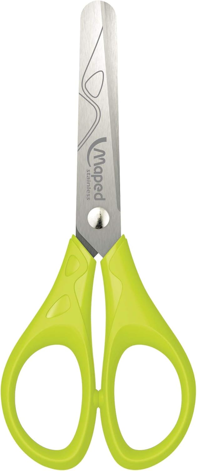 Maped Essentials – Forbici scolastiche, 13 cm, Colori assortiti, 1 pezzo
