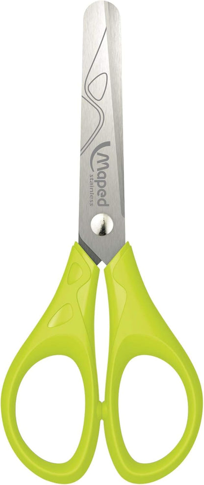 Maped Essentials – Forbici scolastiche, 13 cm, Colori assortiti, 1 pezzo
