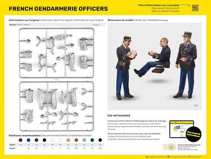 Heller - 1/24 Starter Kit French Police Officers (04/25) *