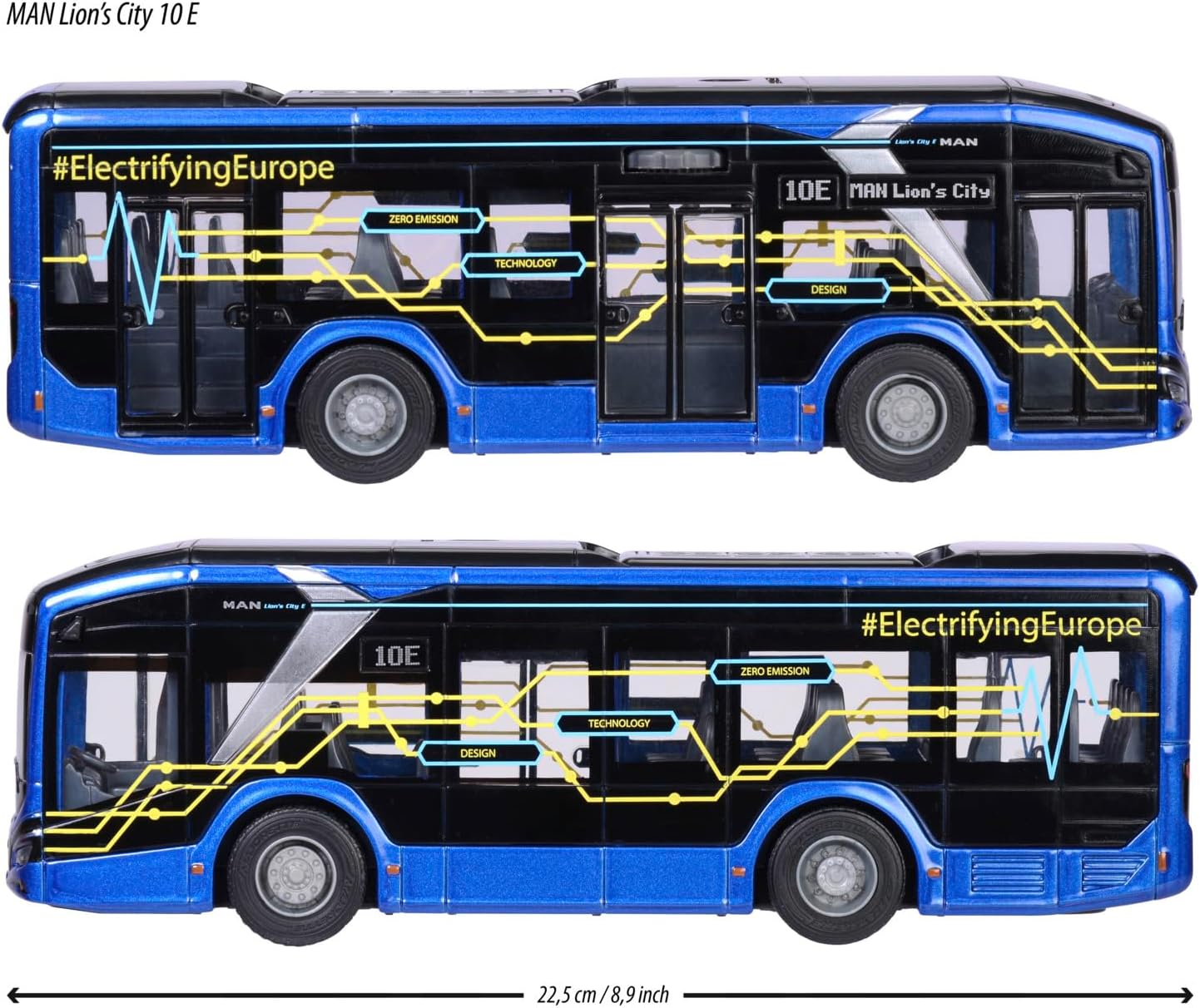 Majorette Man Lion's City 10 E bus