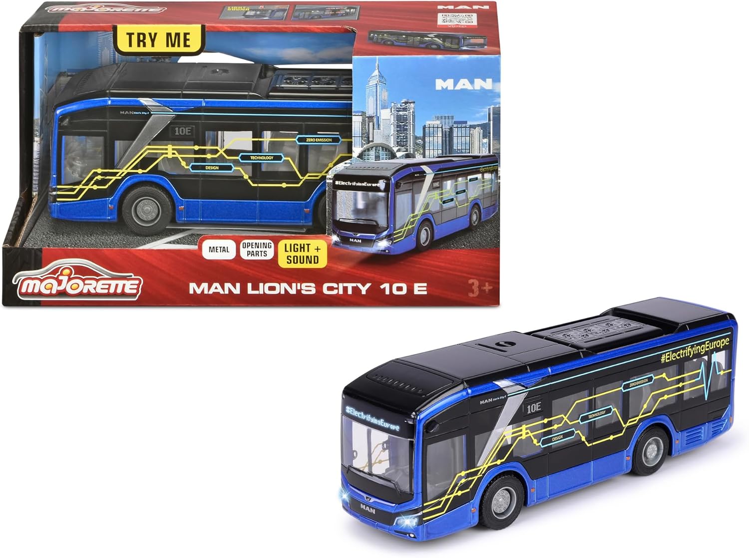 Majorette Man Lion's City 10 E bus