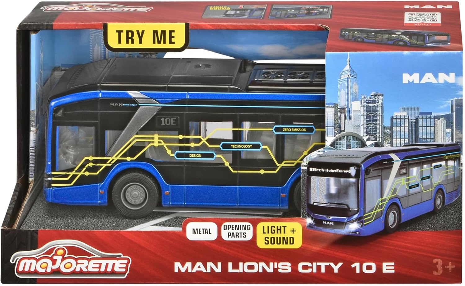 Majorette Man Lion's City 10 E bus