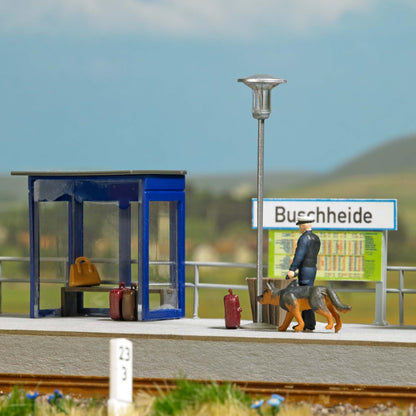 79872 H0 Action Set Transport Police with German Shepherd