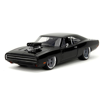 Fast & Furious JADA DODGE CHARGER 1:24 (FAST X) die-cast model car, toys for kids and adults, collect and play vehicle, Black