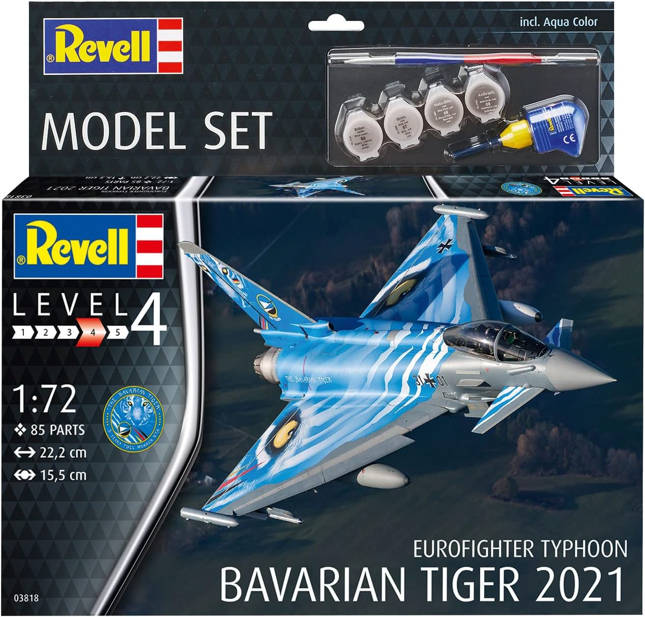 Revell 63818 originalgetreuer Modellbausatz für Fortgeschrittene, unlackiert