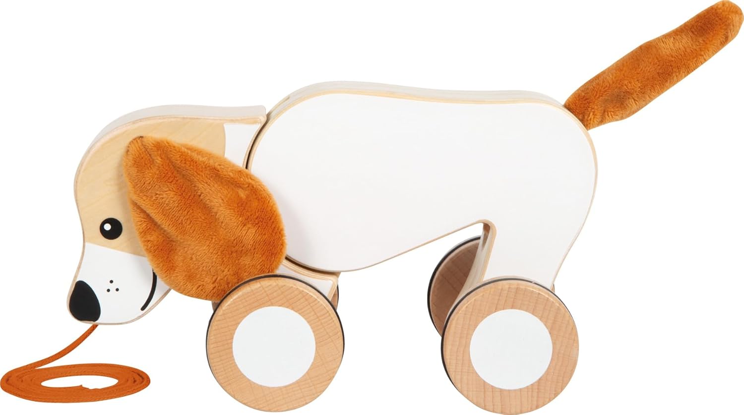 Small Foot - Small Foot - Houten Trekhond met Knisperende Oren
