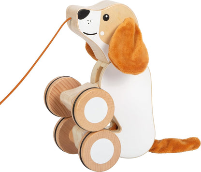 Small Foot - Small Foot - Houten Trekhond met Knisperende Oren