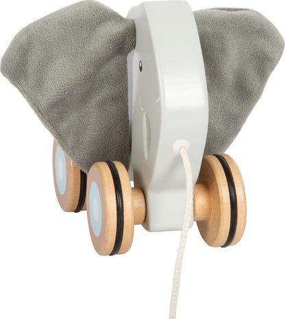 Small Foot - Small Foot - Houten Trekolifant met Knisperende Oren
