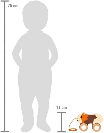 Small Foot - Small Foot - Houten Trekcavia