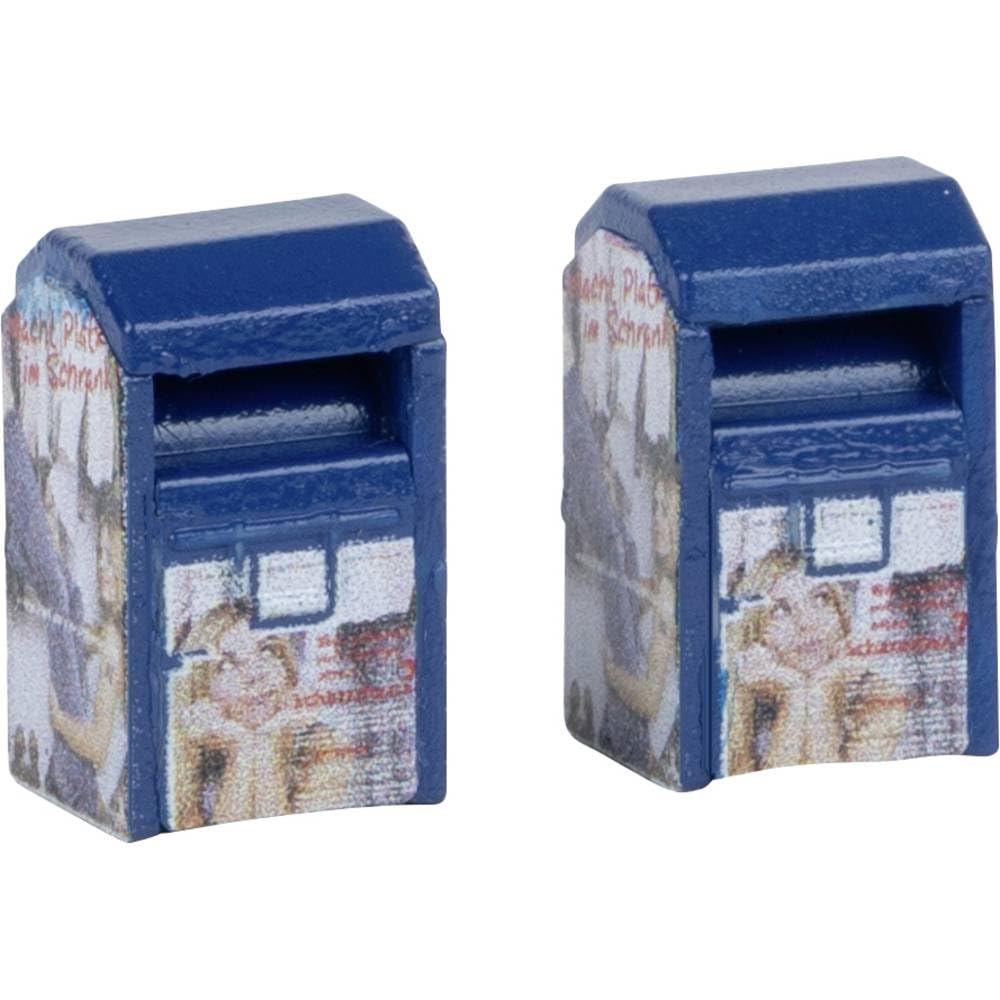 Faller - 1/160 2 Containers Voor Gebruikte Kleding (04/25)*