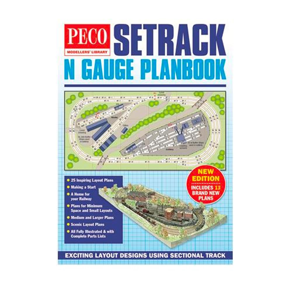 Peco IN-1 N Gauge Setrack Planbook