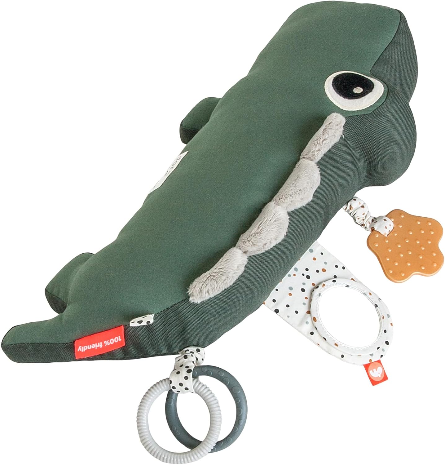Done by Deer - Done by Deer Tummy Time Activiteitenspeeltje Croco Groen